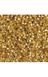 Miyuki delica beads 10/0 - Duracoat galvanized gold DBM-1832